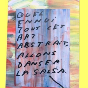Quel ennui tout cet art abstrait