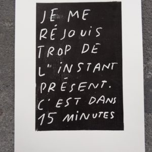 L’instant présent